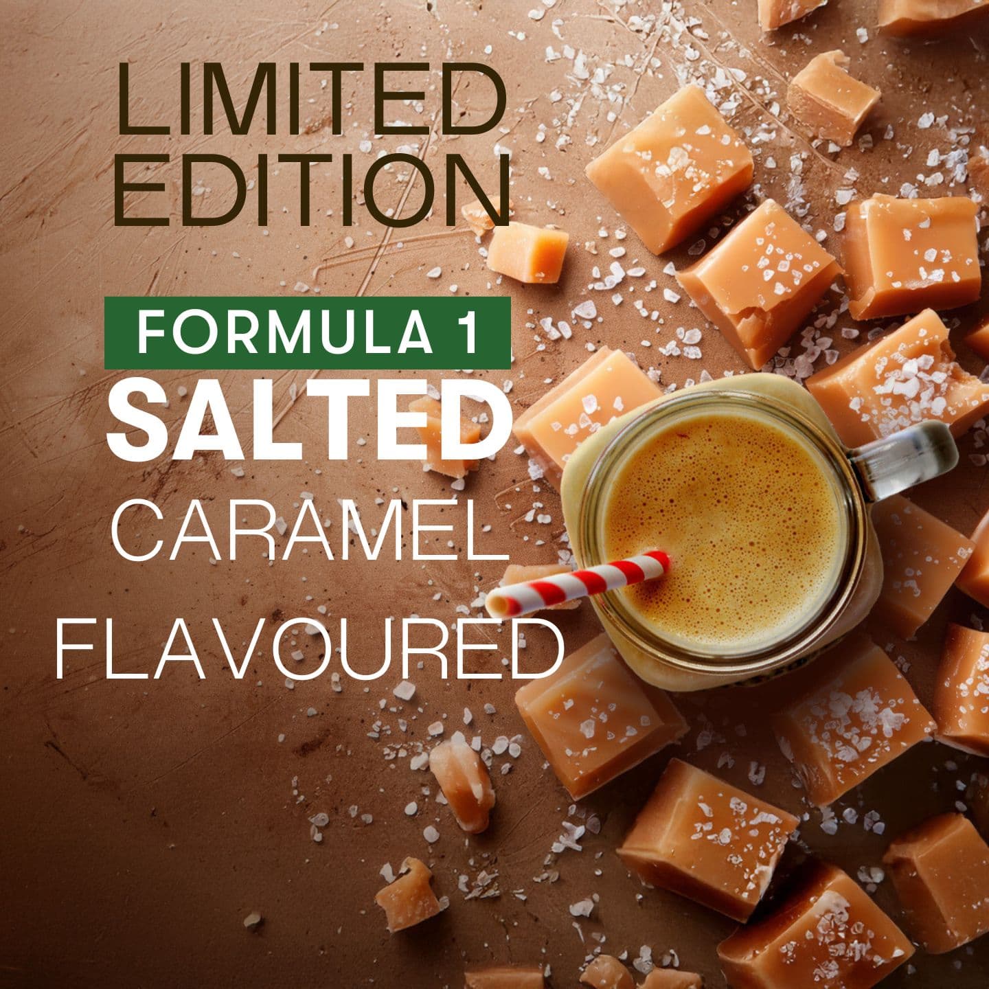 Formula 1 Shake Limited Edition Salted Caramel Flavour 5 Herbalife Formula 1 Salted Caramel Limited Edition