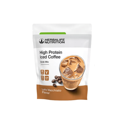 High Protein Iced Coffee Latte Macchiato 308 g 1 High Protein Iced Coffee Latte Macchiato 308 g