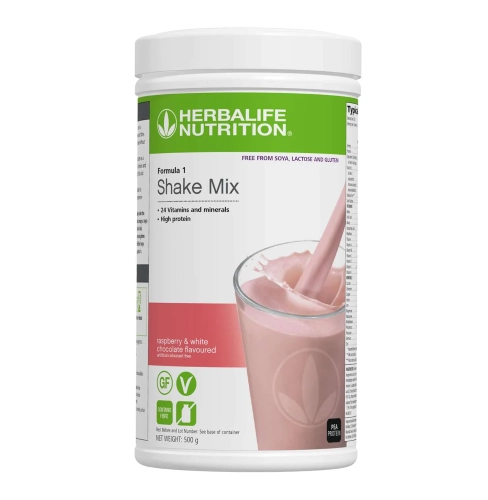 Formula 1 Free From Raspberry and White Chocolate Flavoured 500g