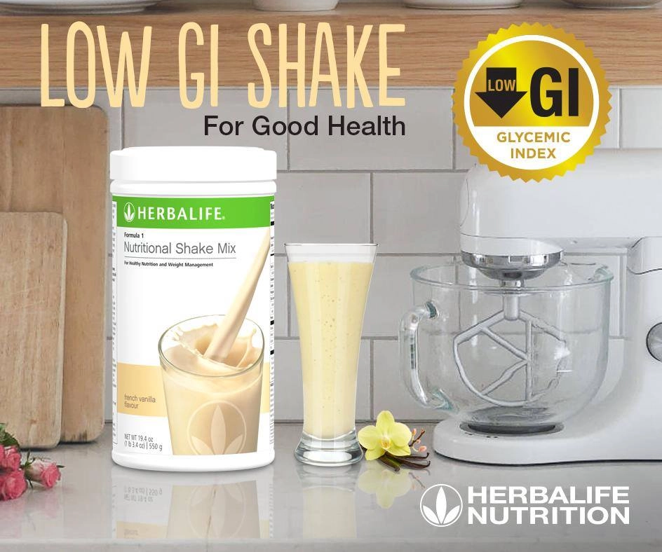 low glycemic index Herbalife shakes